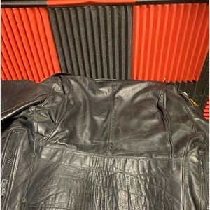 Police leather motorcycle jackets